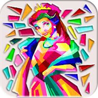 Princesse Poly Art Puzzle