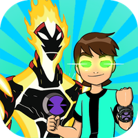 Ben Alien Heatblast Super 10