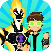 Ben Alien Heatblast Super 10