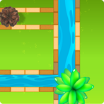Water Me! Connect Maze Puzzle