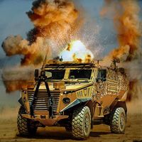 Massive Tank War Army Truck Si