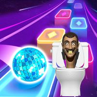 Skibidi Dop Yes Song Tiles Hop