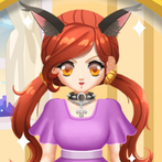 Cat girl fashion dressup