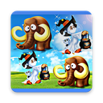 Memory match animals - fun & p