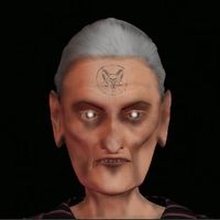 The cursed evil witch granny