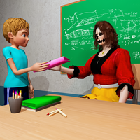 Crazy evil teacher 3d games