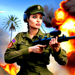 Modern Women Military Games 3D