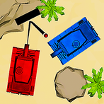 Action Tanks for 2-4 Players