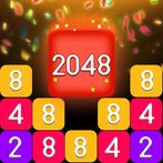 Number Drop "2048" Merge Block
