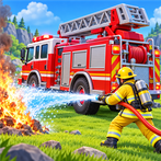 US Fire Truck Sim: Rescue Game