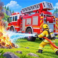 US Fire Truck Sim: Rescue Game