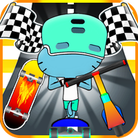 racing skate gumball