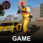 Superhero  Fly Smash Robot