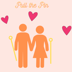 Save the Girl Pull to Pin