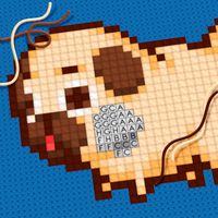 Cross Stitch 2 Color by number