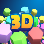 2048 Hexagon - Merge Puzzle 3D