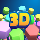 2048 Hexagon - Merge Puzzle 3D