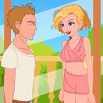 Kiss Game : Touch Her Heart In