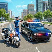 City Police Car Chase Games 3D