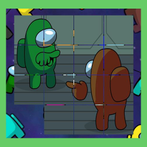 Puzzle Among Us Random Button