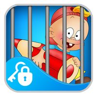 Overjoyed Cute Boy Escape