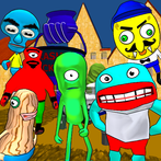 Plankton Gang. Sponge Neighbor