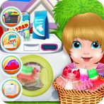 Chic Baby Clothes Washing Game
