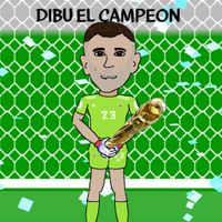 Dibu the best goalkeeper