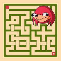 Ugandan Knuckles Maze Escape