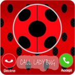 Fake call Video with Lady Bug