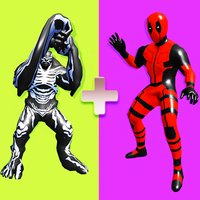 Superhero Merge Monster Fight