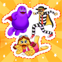 Grim Purple Tricky Pose Puzzle