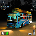Hill Bus Driving Bus Game 3D