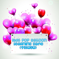 Kids Pop Balloon -Learn Telugu