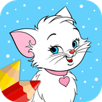 Cats - Children Coloring Book