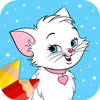 Cats - Children Coloring Book