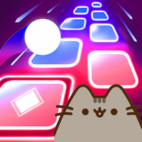 Pusheen Cat Hop Tiles