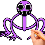 How To draw rainbow frien