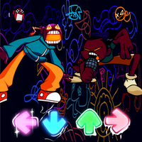 FNF Whitty Fire Angry Bomb Guy