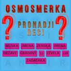 Osmosmerka-Pronadji reci