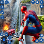 Spider Rope Hero: City Battle