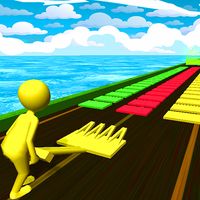 Stack Fun Race - brick cube ga