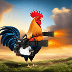 Rooster Chicken Fighting Sim