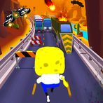 Sponge Neighbor Bob Run Hero