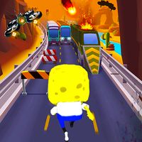 Sponge Neighbor Bob Run Hero