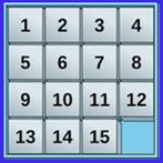15 Puzlle Game