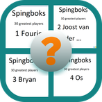 Spingboks- 30 greatest players