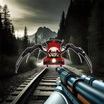 Spider Train Shoot Challenge