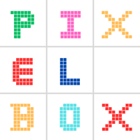 PixelBox Art - Color Shapes