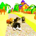 Kitty And Puppy Parkour